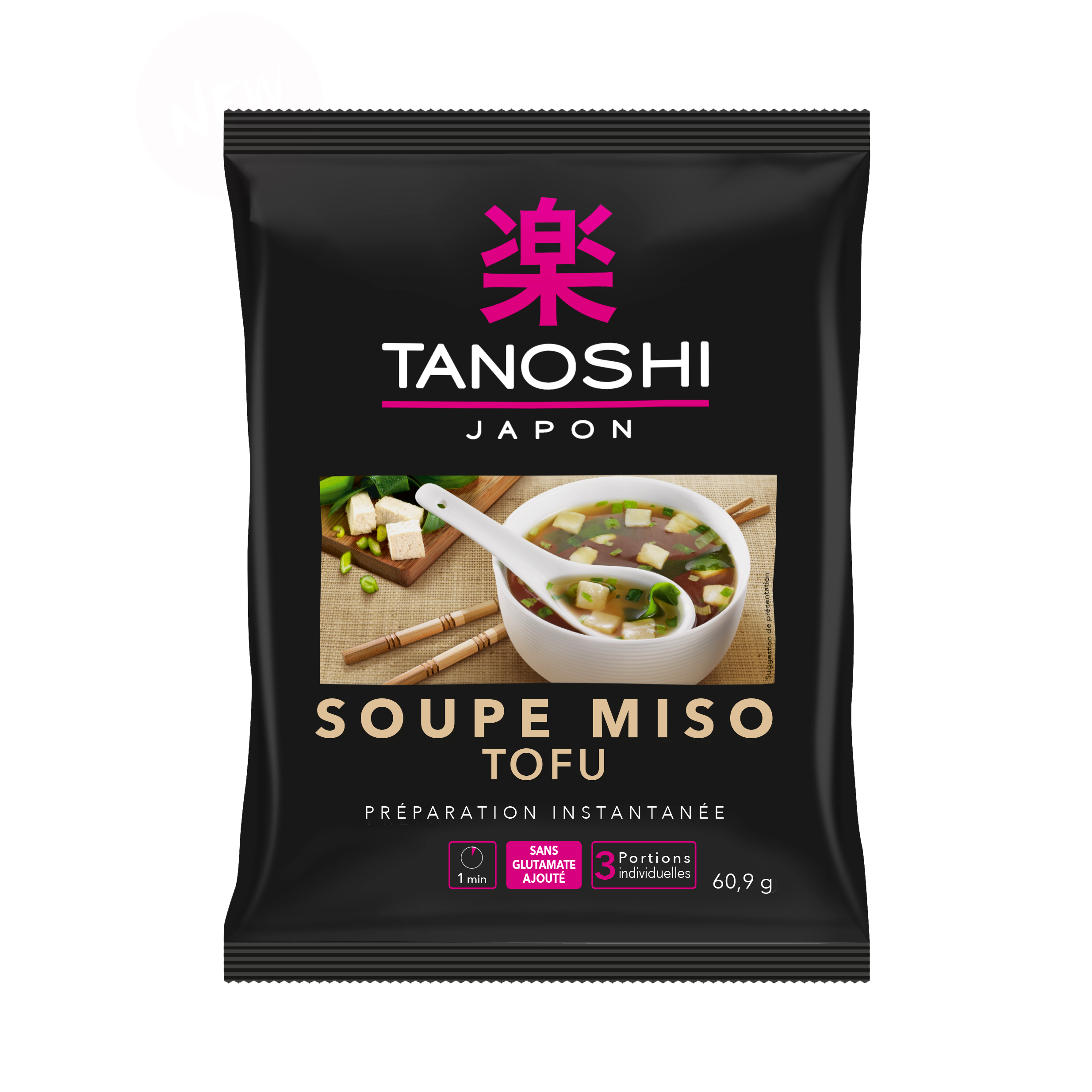 SOUPE MISO AU TOFU - TANOSHI