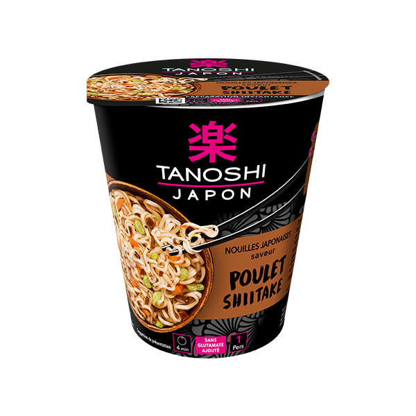 Tanoshi cups 2x65g poulet teriya