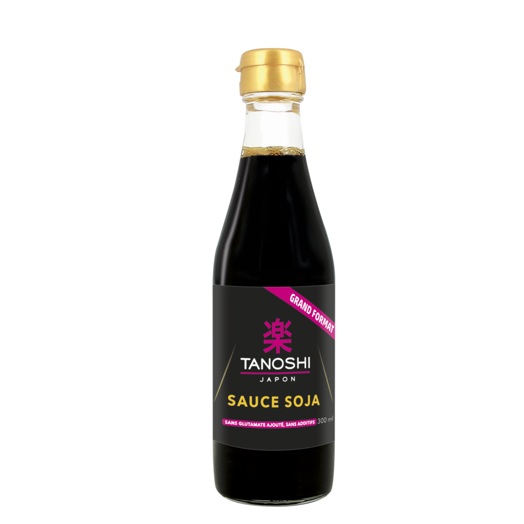 SAUCE SOJA JAPONAISE GRAND FORMAT TANOSHI