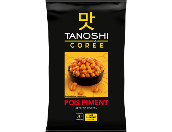 Promo Tanoshi - Corée Nouilles Coréennes Saveur Poulet Gochugaru Epicé